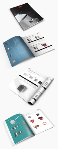 MM Stal - projekt broszury katalogu produktów w ramach działu poligrafii Weblider