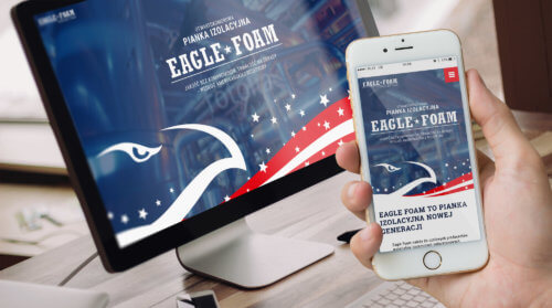 Eagle Foam nowa strona internetowa producenta pianki izolacyjnej do termomodernizacji