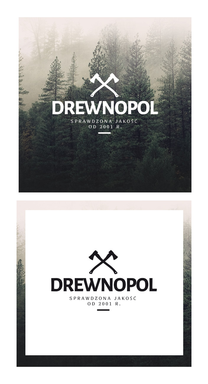 Drewnopol - projekt logo